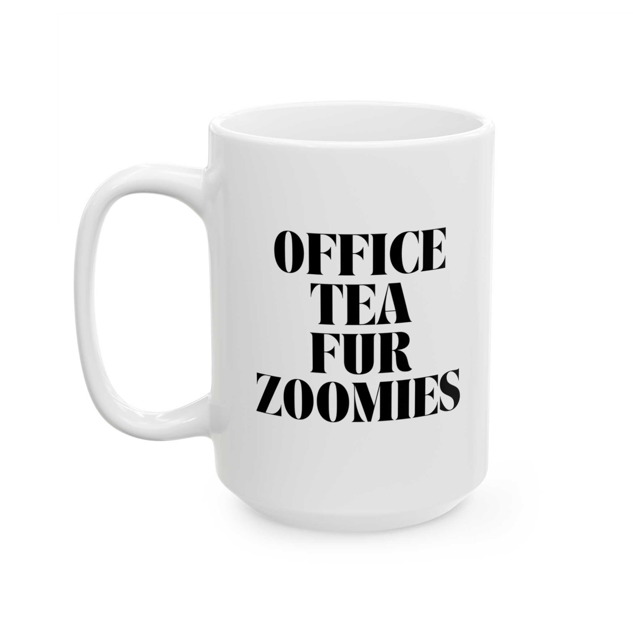 office tea fur zoomies classic mug