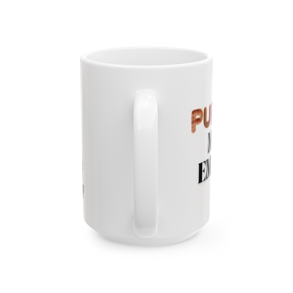 "purrr my email" extraaa graphic mug
