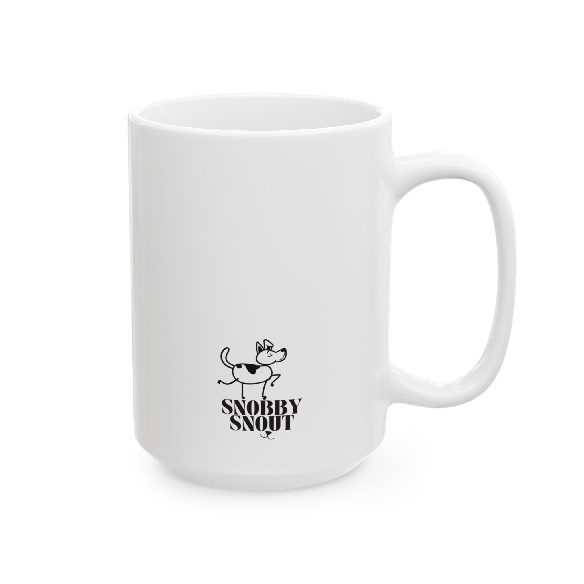"zoomie mode on" graphic mug