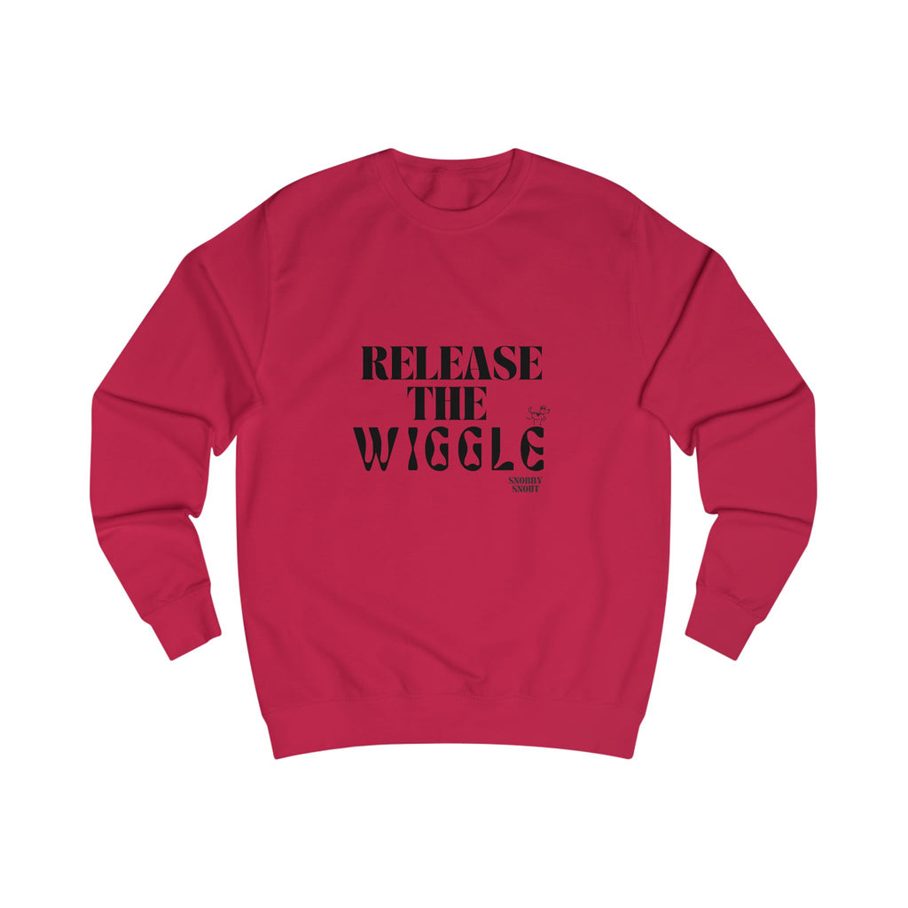 release the wiggle unisex sweatshirt