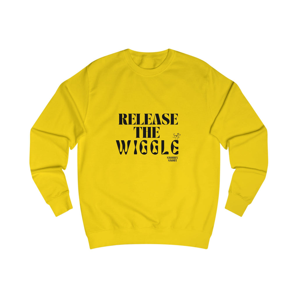 release the wiggle unisex sweatshirt
