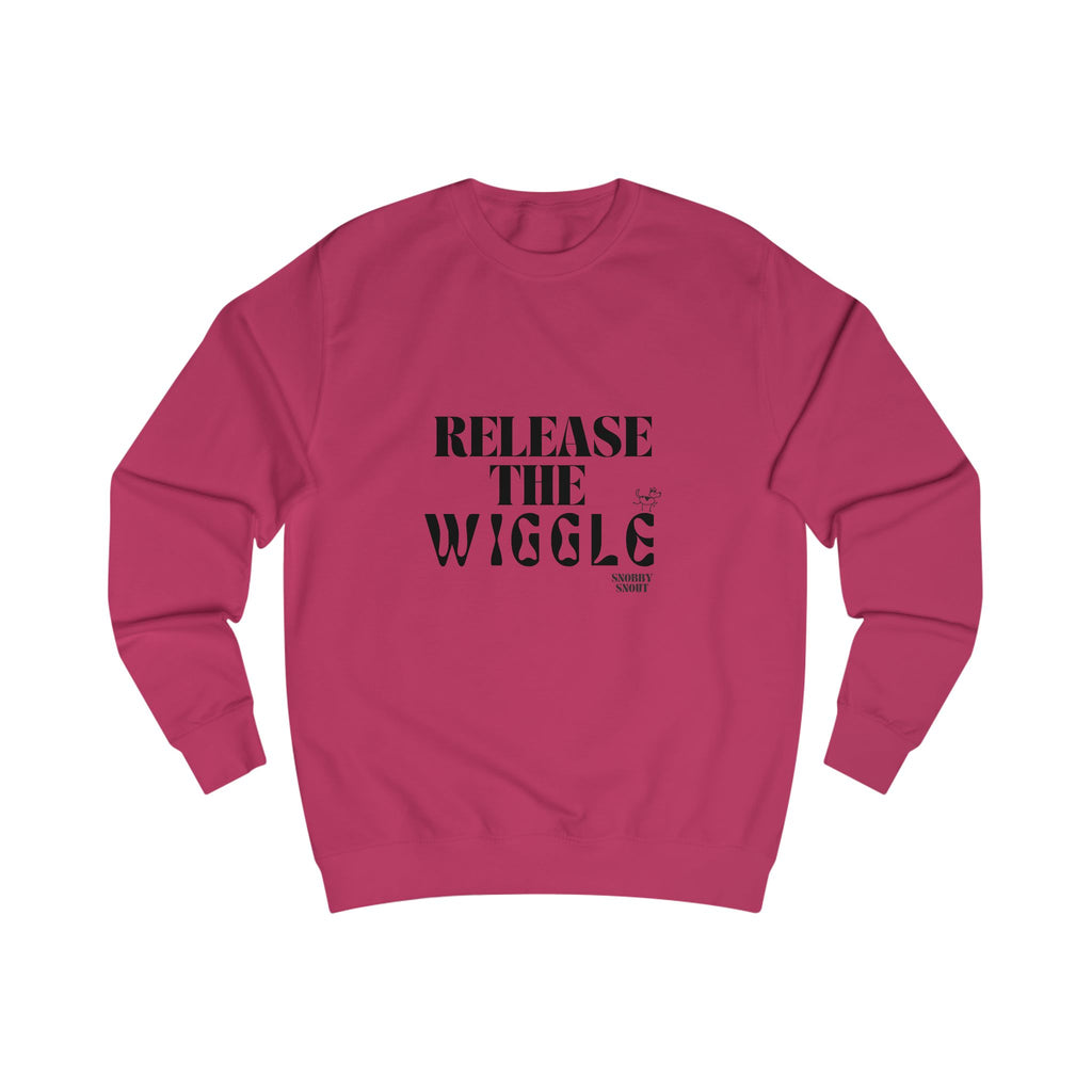 release the wiggle unisex sweatshirt