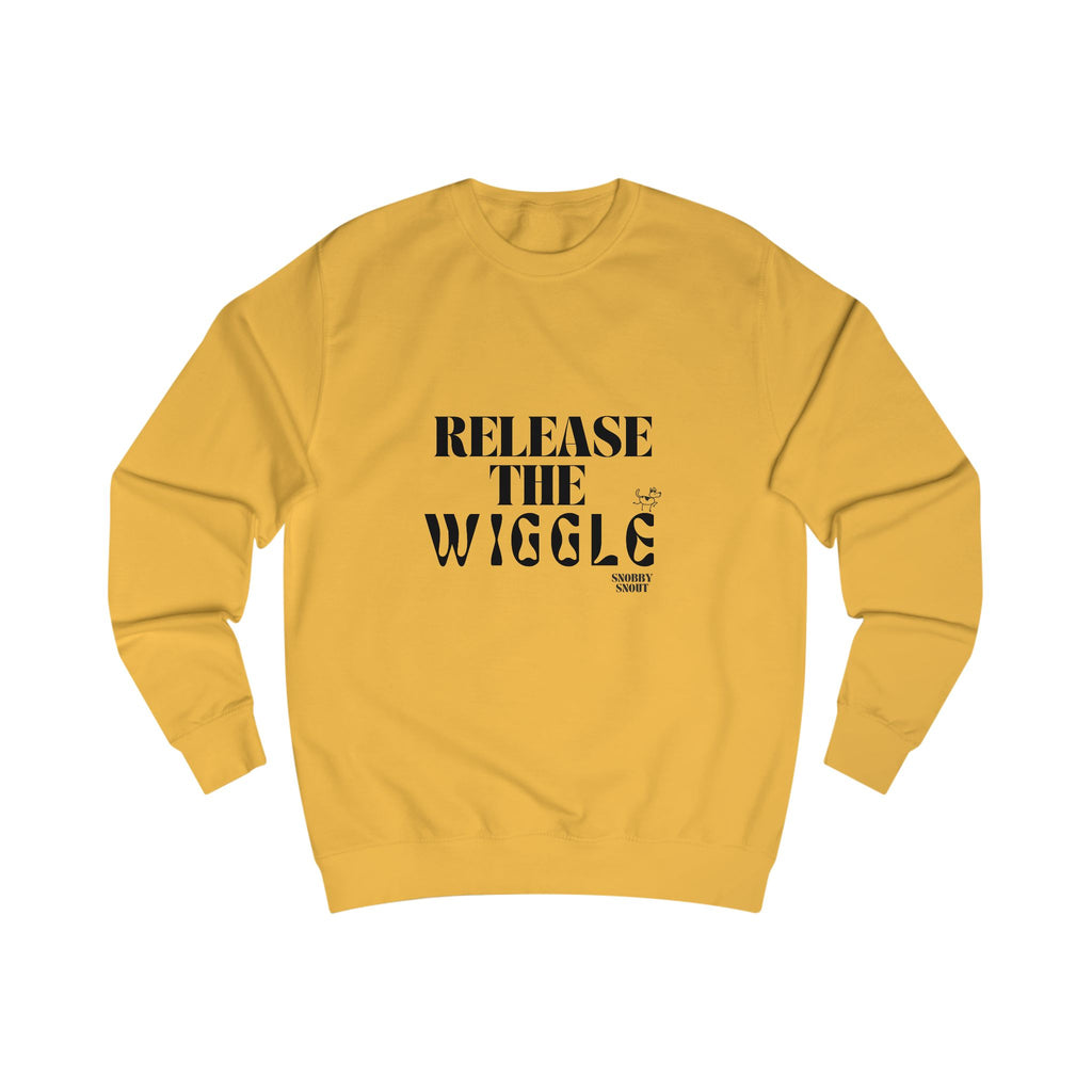 release the wiggle unisex sweatshirt