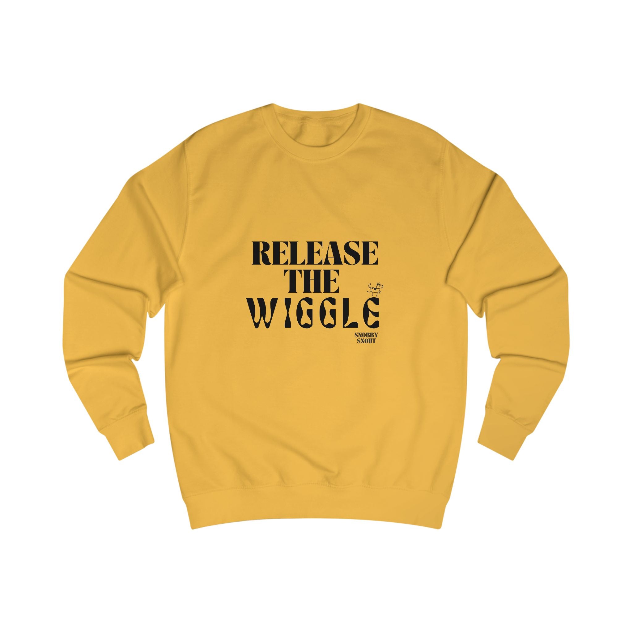 release the wiggle unisex sweatshirt
