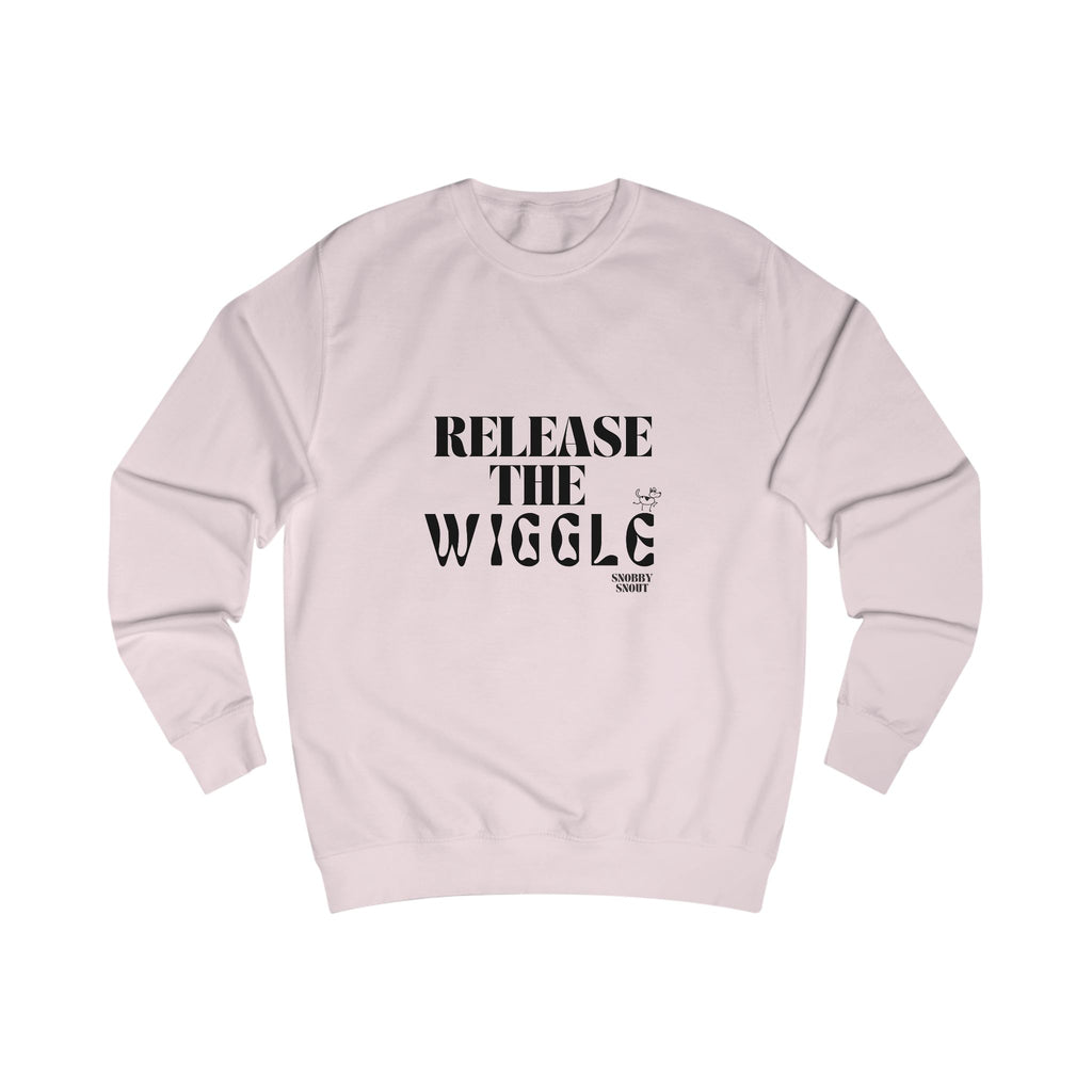 release the wiggle unisex sweatshirt