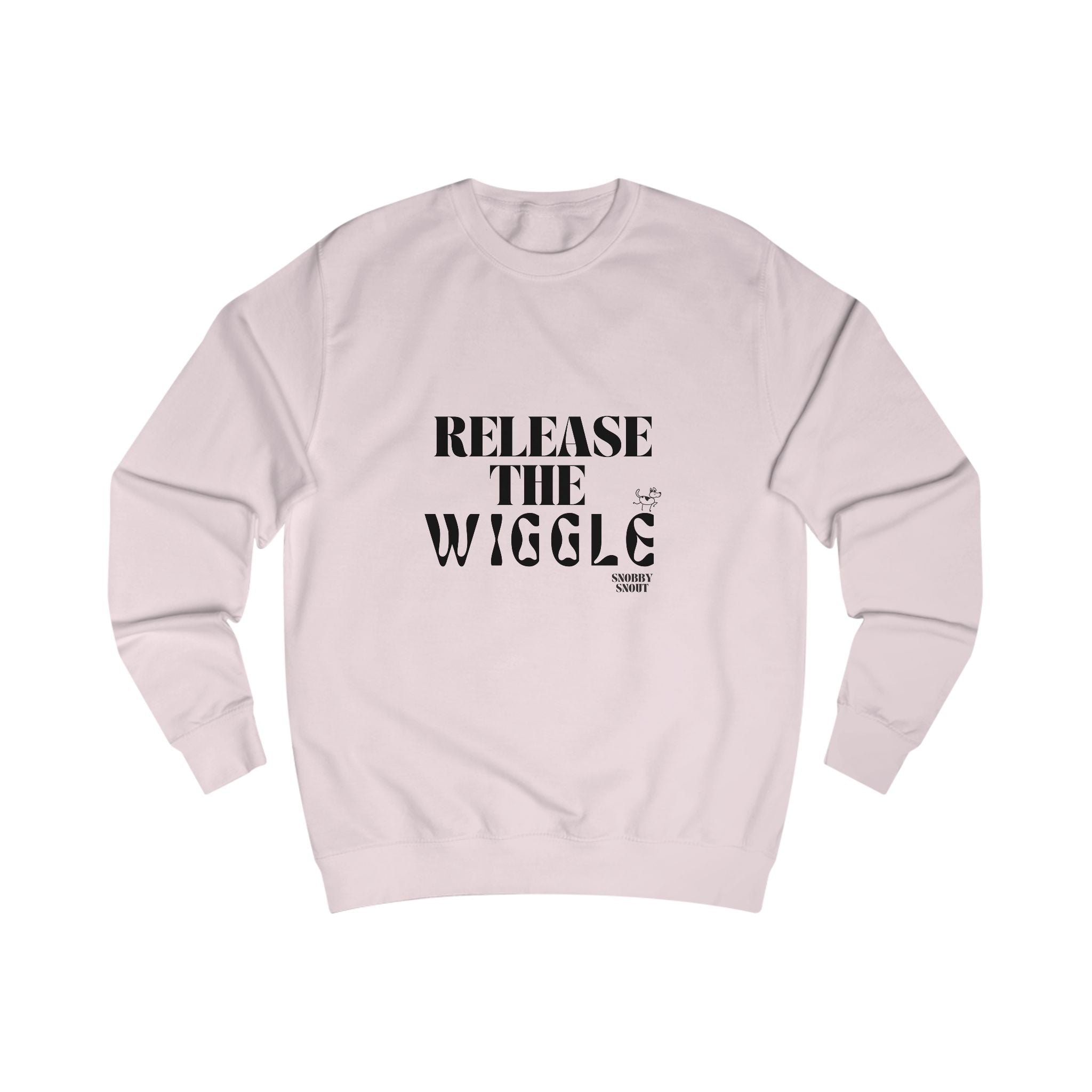 release the wiggle unisex sweatshirt