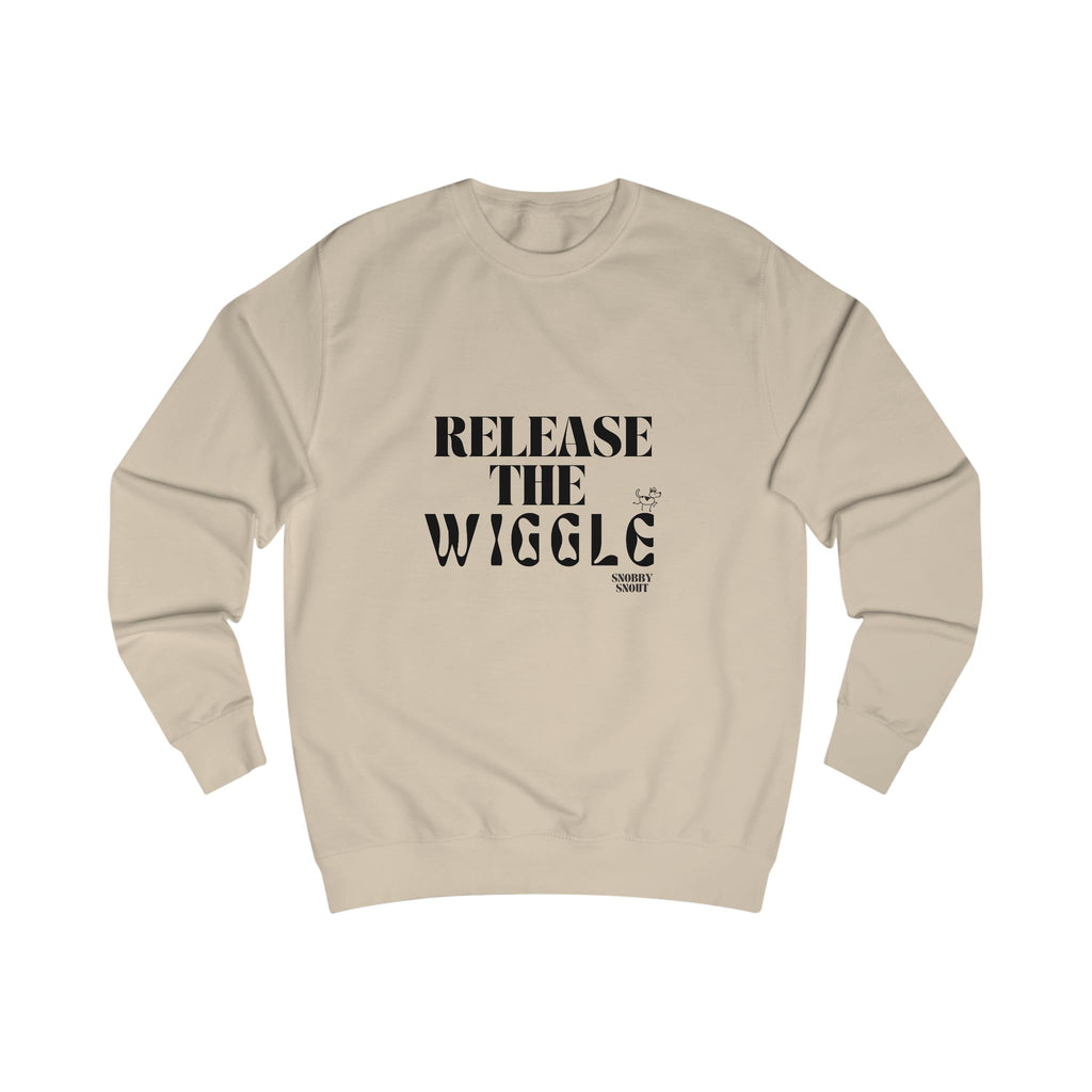 release the wiggle unisex sweatshirt