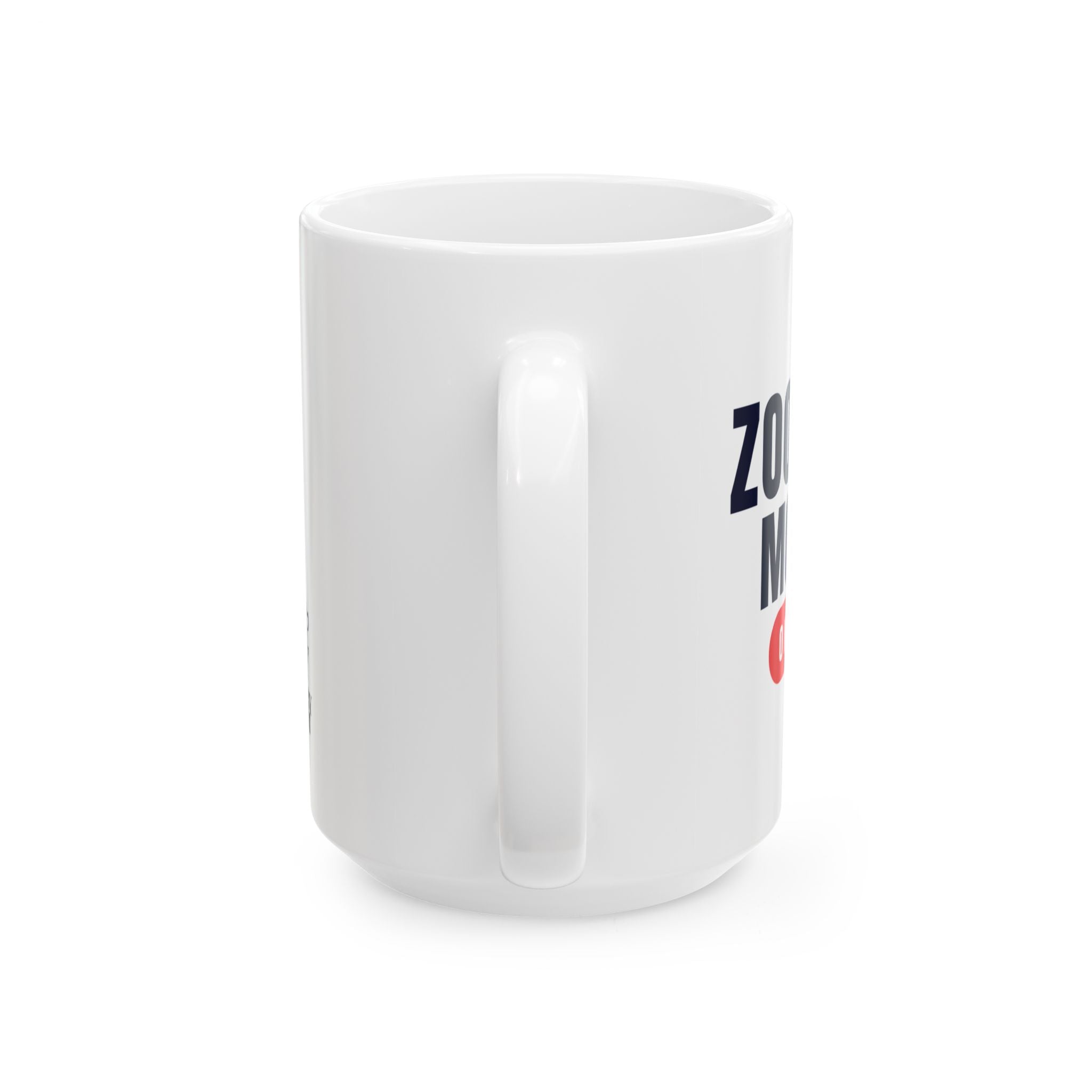 zoomie mode on graphic mug