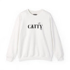 "catty" crewneck sweatshirt