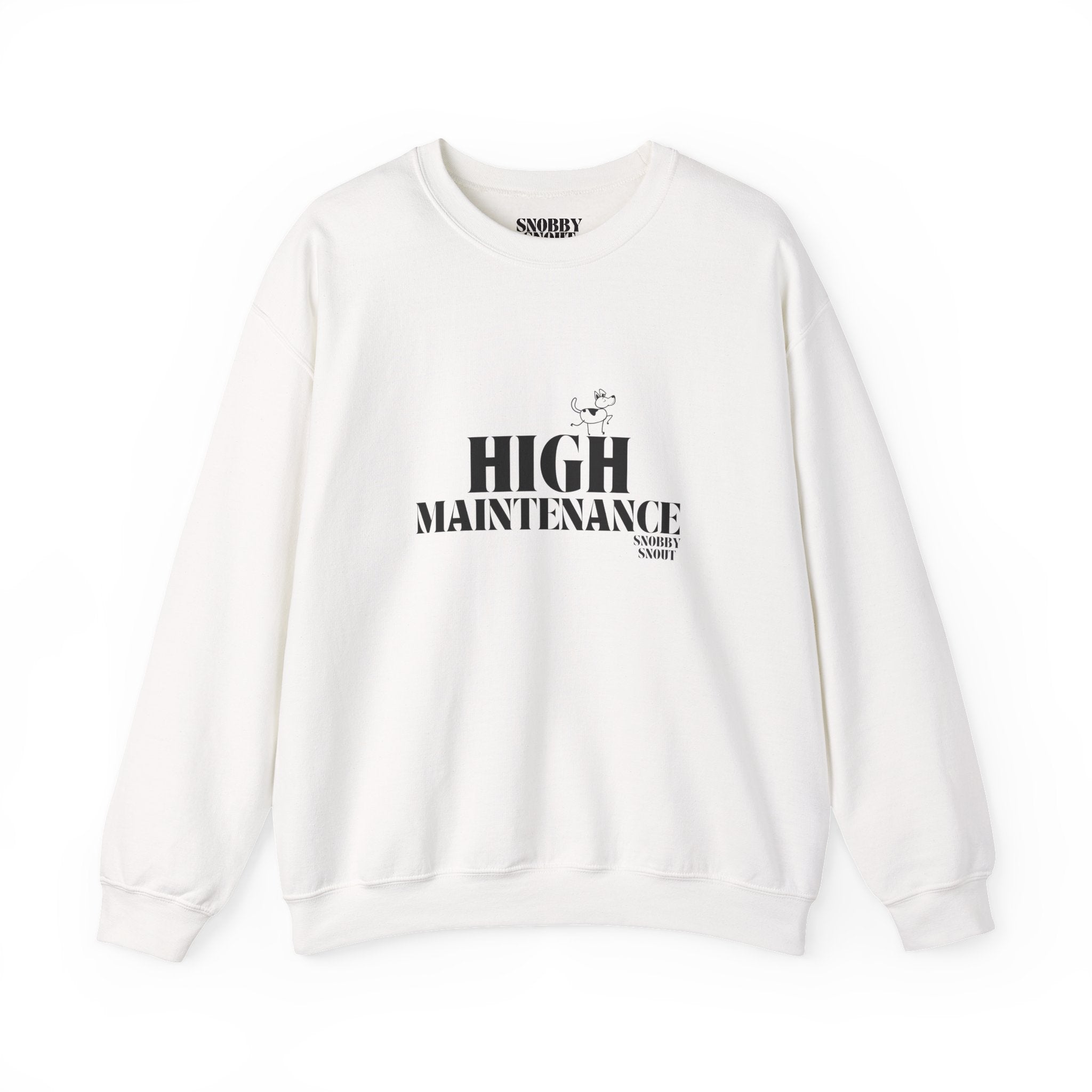 "High Maintenance" Heavy Crewneck Sweatshirt