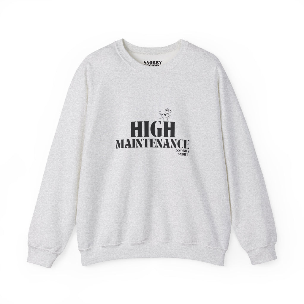 "High Maintenance" Heavy Crewneck Sweatshirt