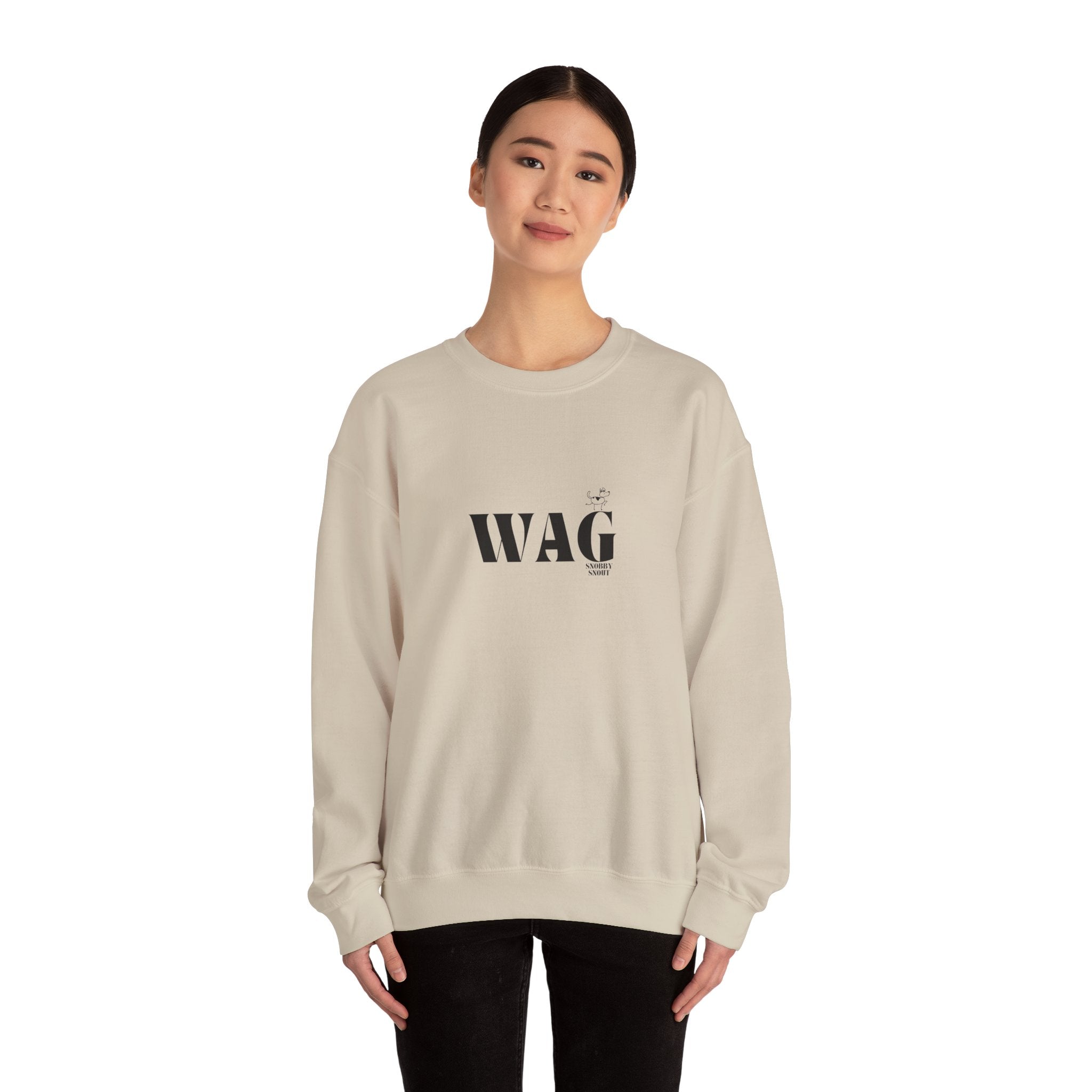 "WAG" Heavy Crewneck Sweatshirt