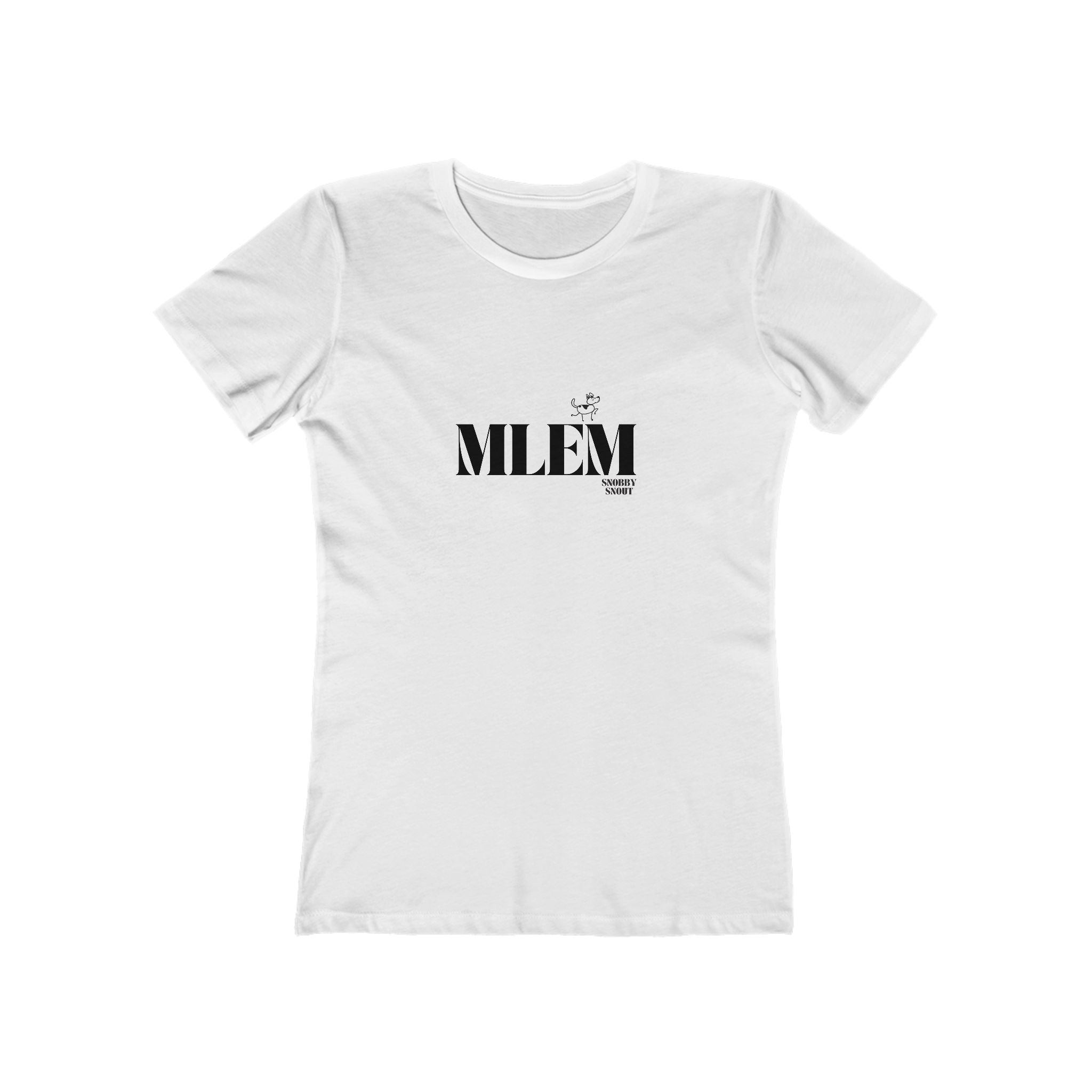 mlem women's boyfriend tee