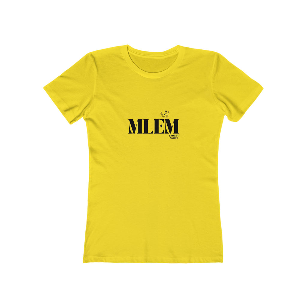 mlem women's boyfriend tee