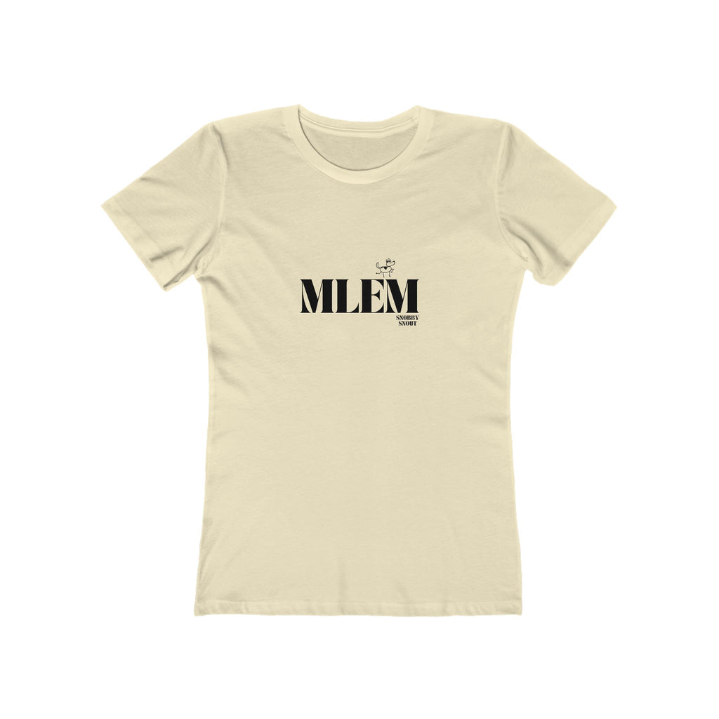 mlem women's boyfriend tee