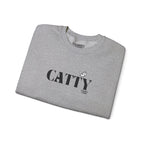 "catty" crewneck sweatshirt