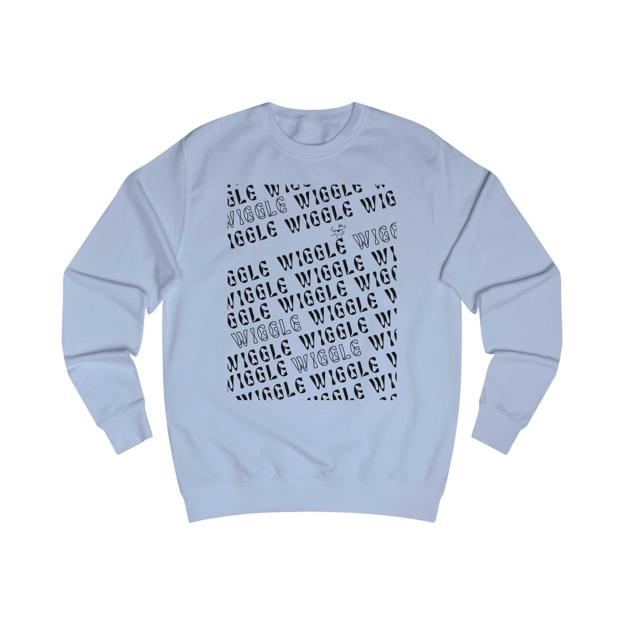 wiggle unisex crewneck sweatshirt