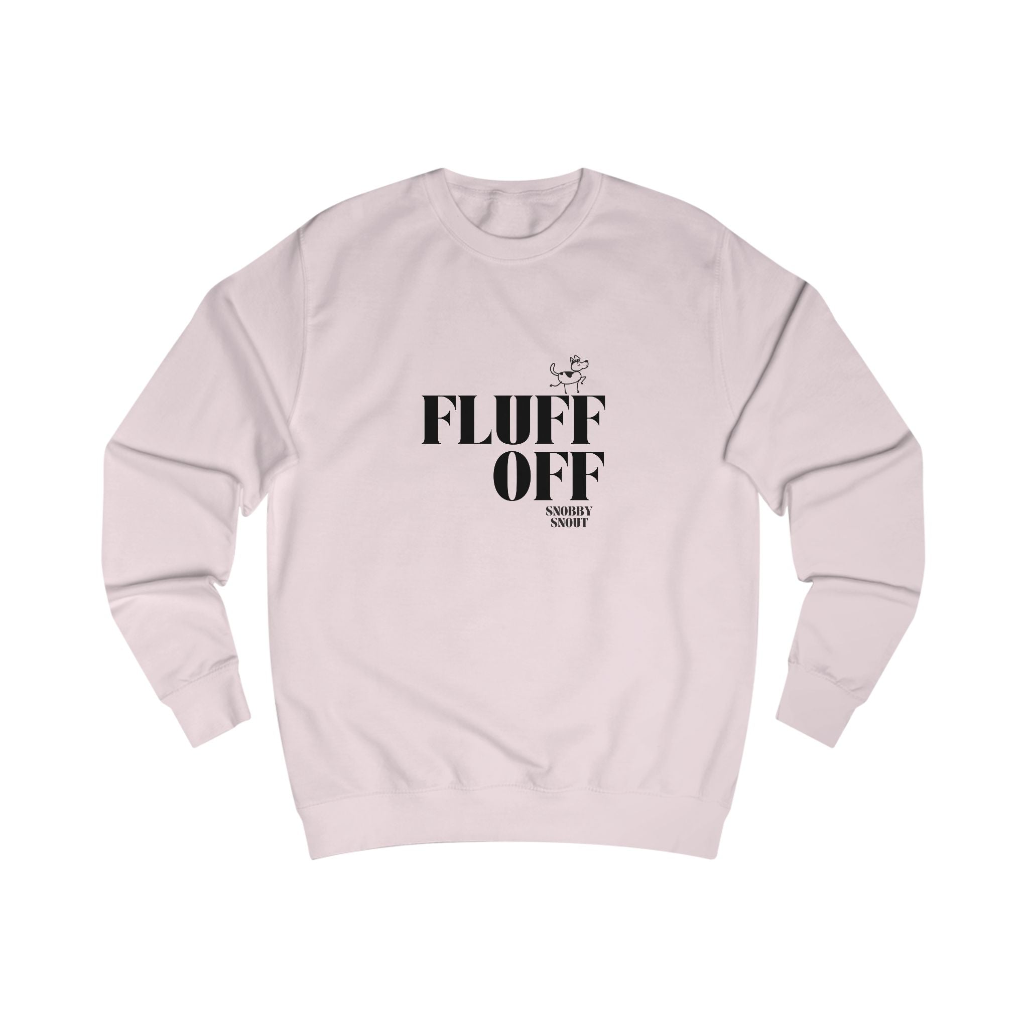 fluff off unisex sweatshirt