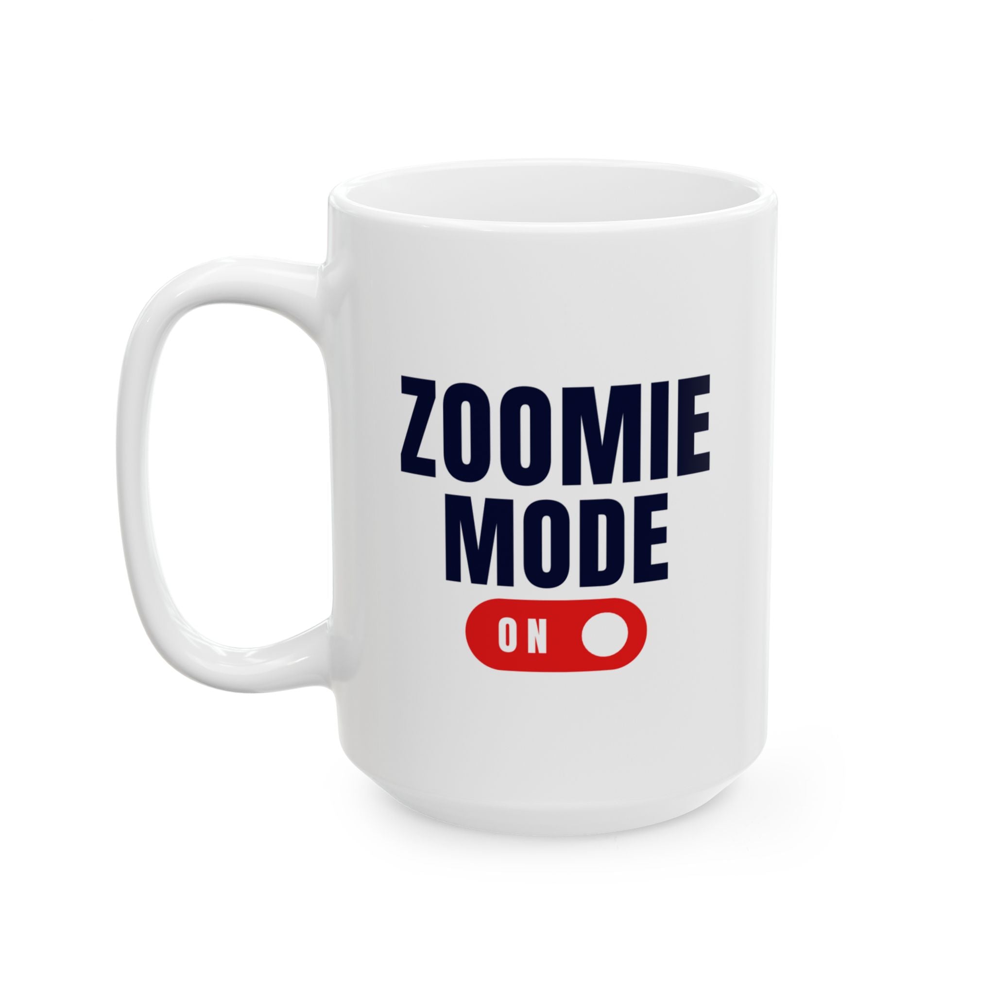 zoomie mode on graphic mug