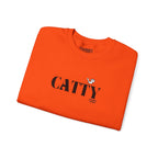 "catty" crewneck sweatshirt