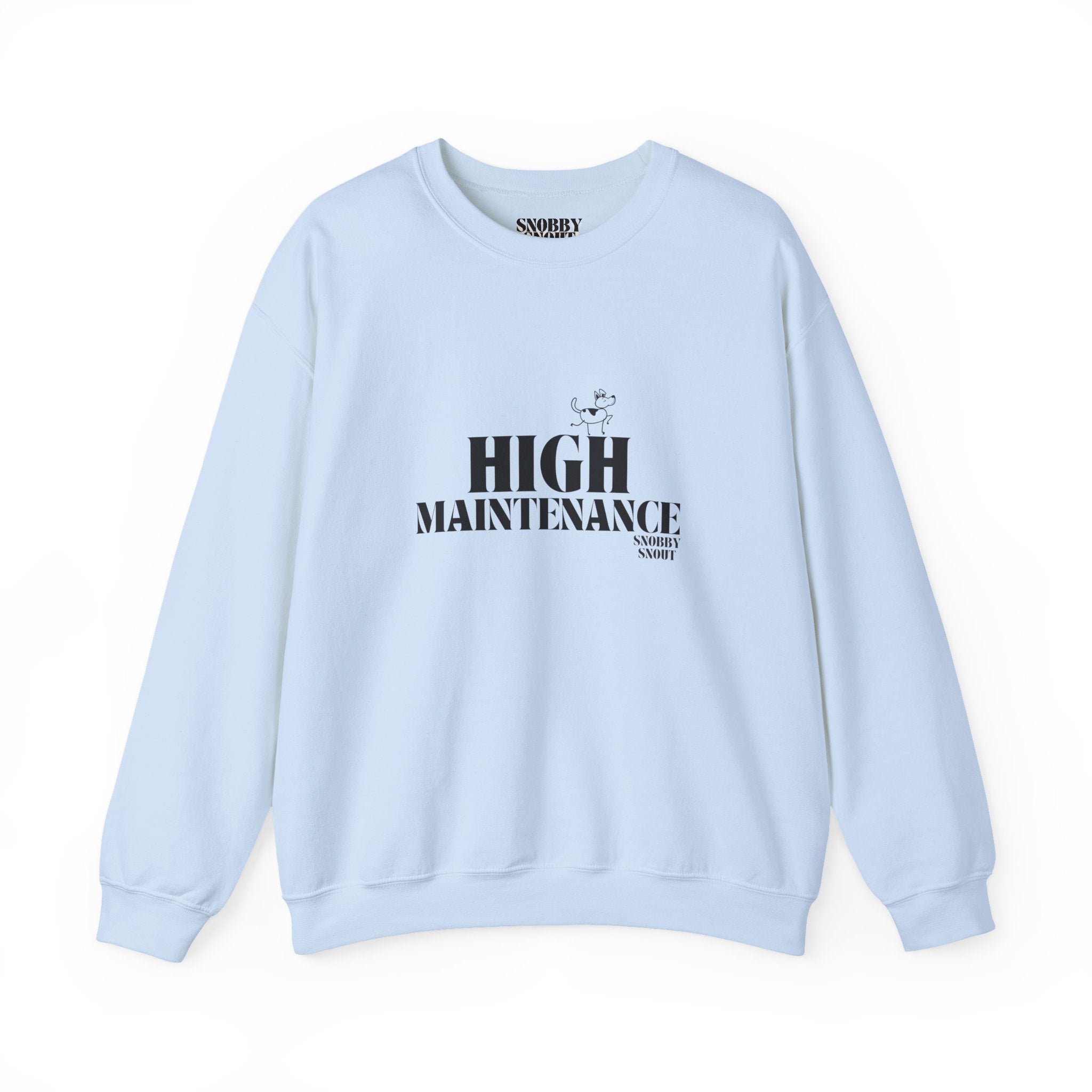 "High Maintenance" Heavy Crewneck Sweatshirt