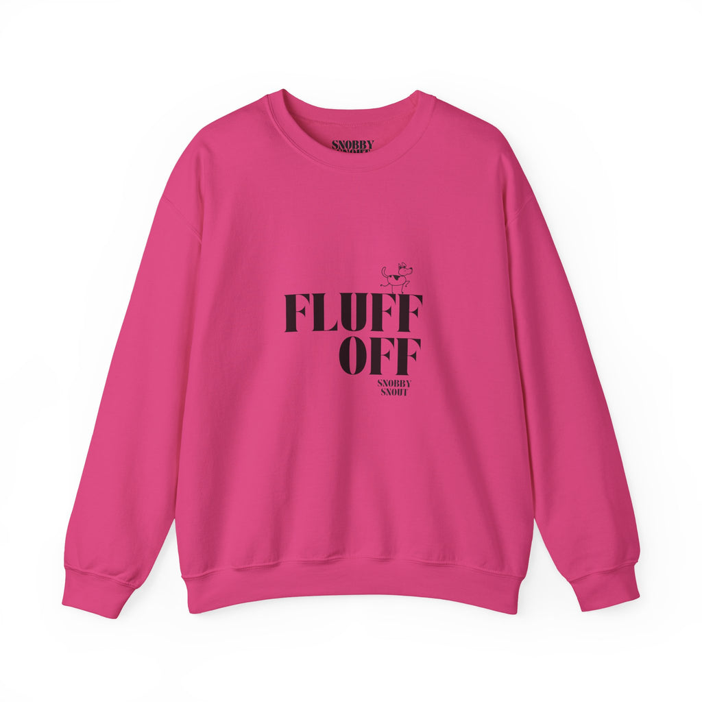"Fluff Off" Heavy Crewneck Sweatshirt