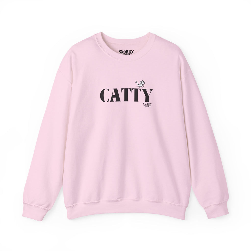 "catty" crewneck sweatshirt