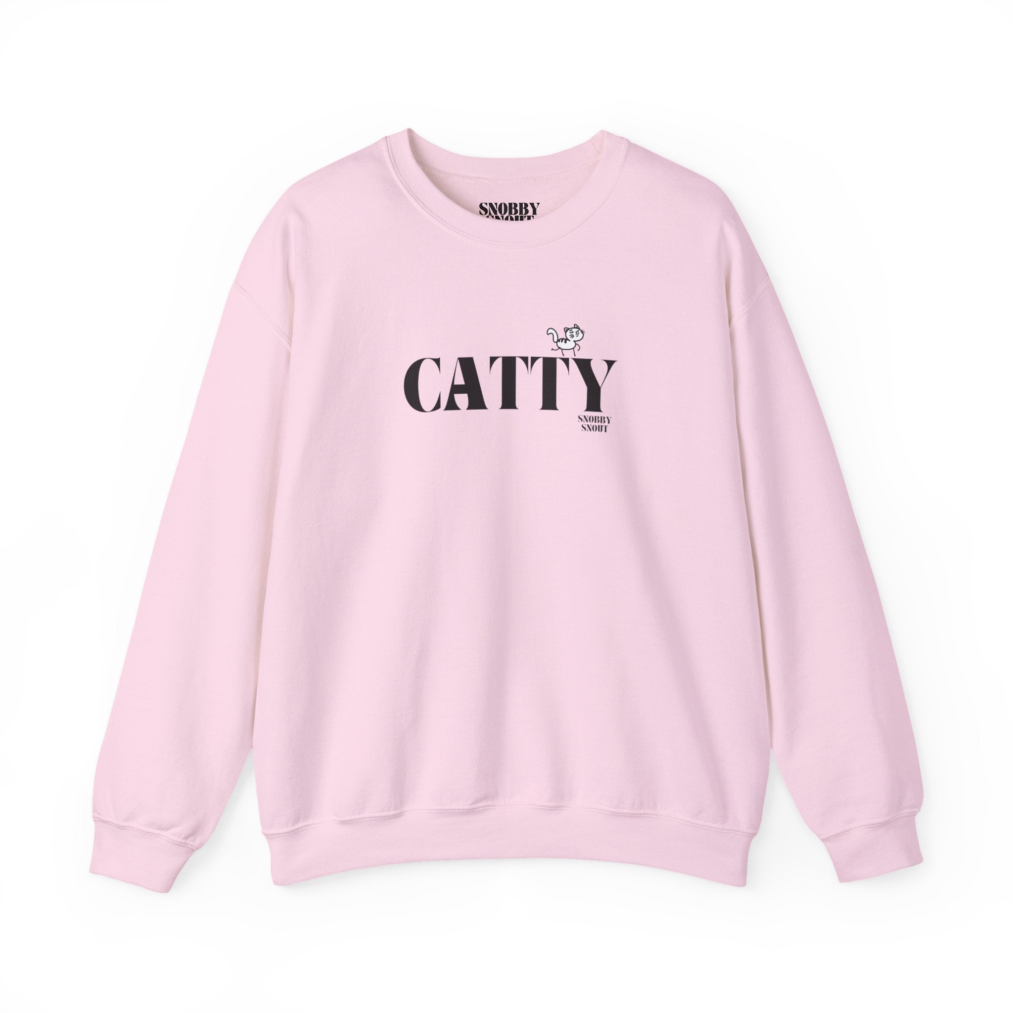 "catty" crewneck sweatshirt