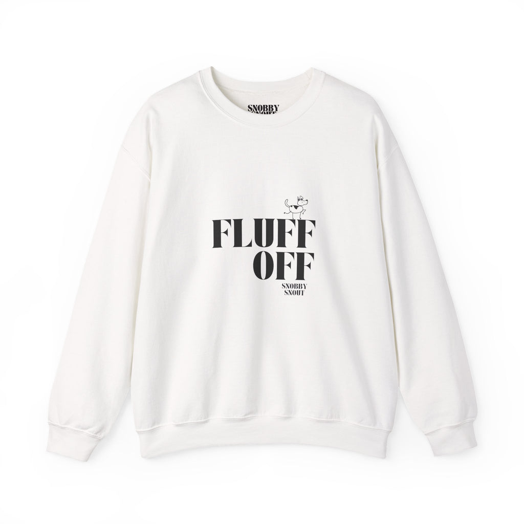 "Fluff Off" Heavy Crewneck Sweatshirt