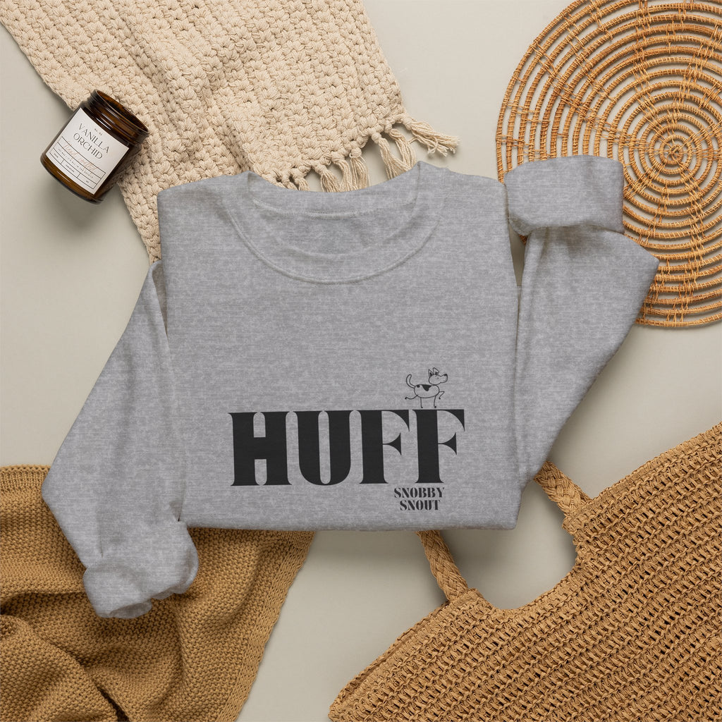 "huff" heavy crewneck sweatshirt