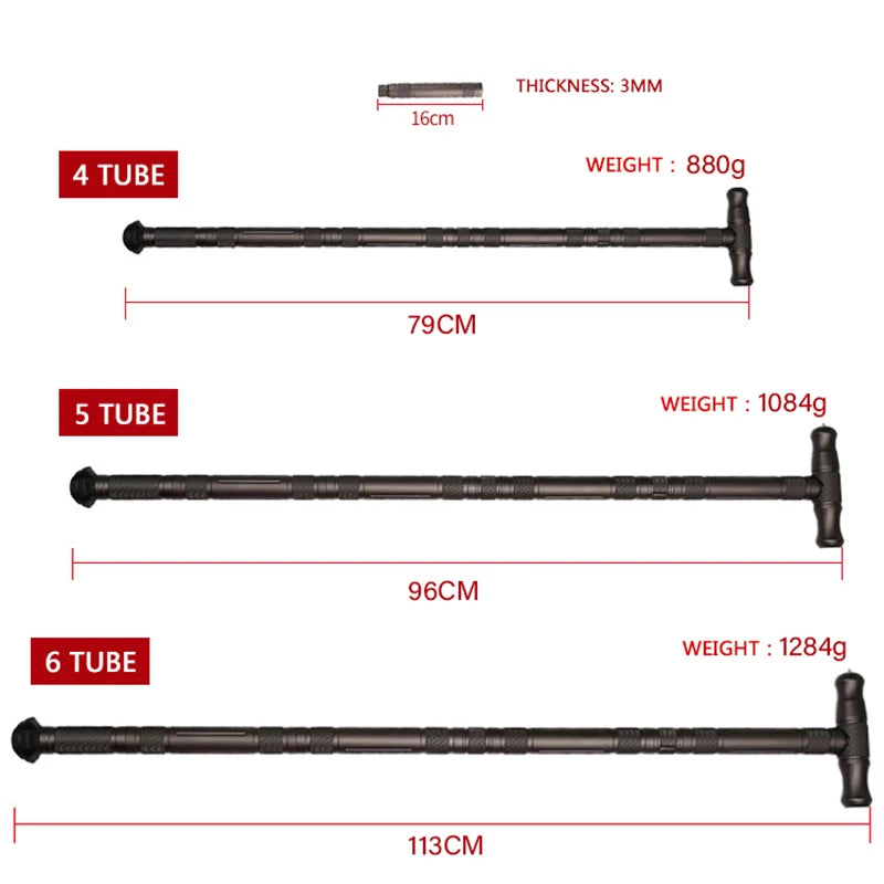 Safe Stride Multi-Hike Pole (Brown)