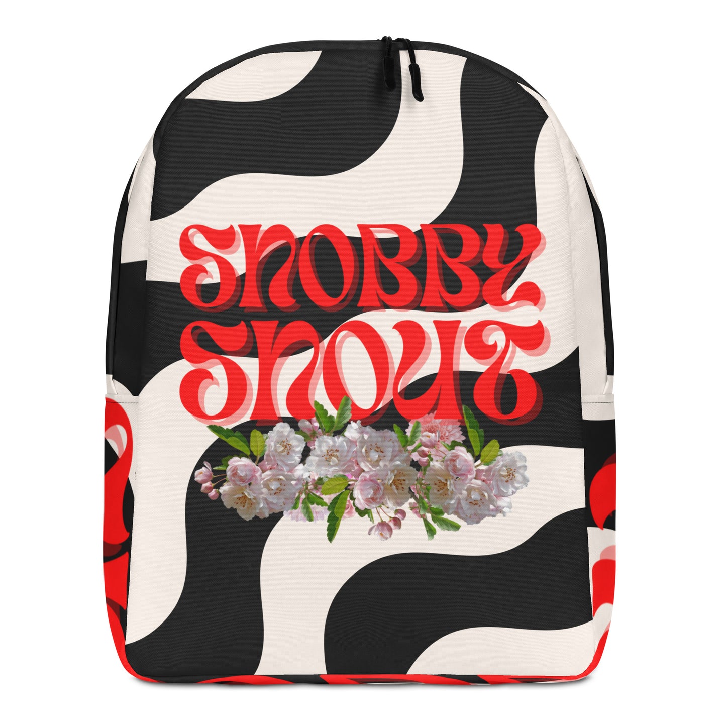 Snobby Flowers Minimalist Backpack