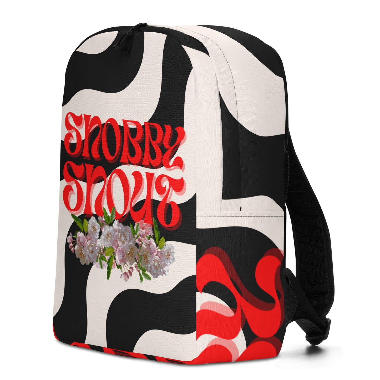 Snobby Flowers Minimalist Backpack