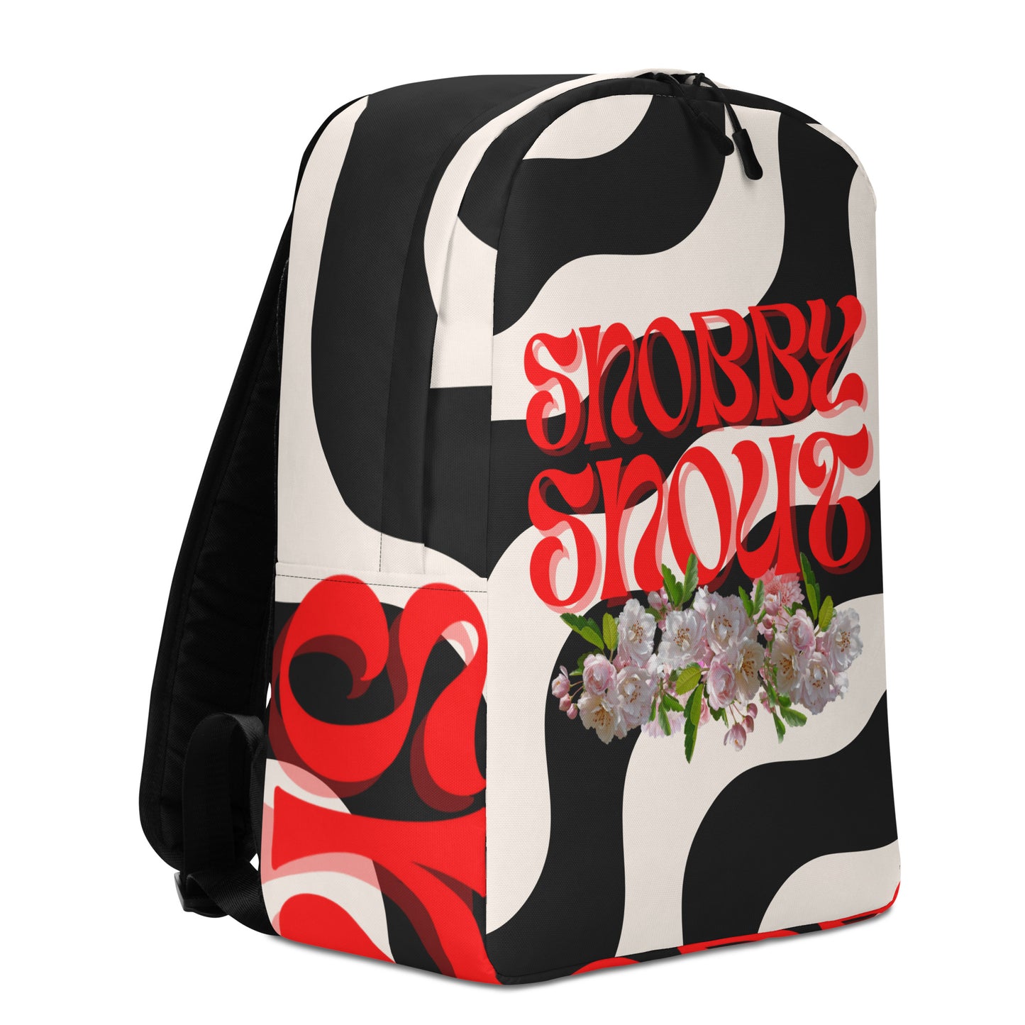 Snobby Flowers Minimalist Backpack